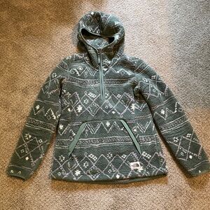 The North Face Forest Green Fleece Jacket